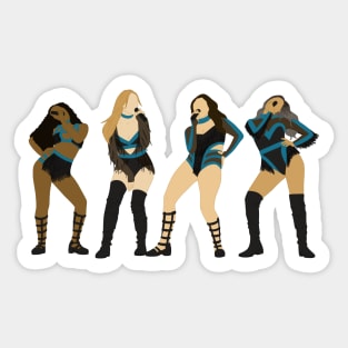 Little Mix Get Weird tour black outfit OT4 Sticker